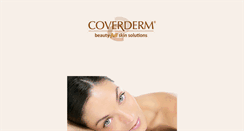 Desktop Screenshot of coverderm.com